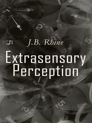 cover image of Extrasensory Perception